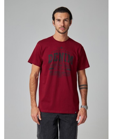 футболка мужская темно-бордовый