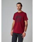 футболка мужская темно-бордовый