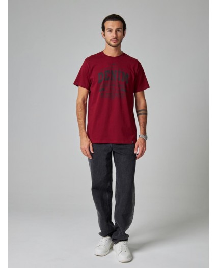 футболка мужская темно-бордовый