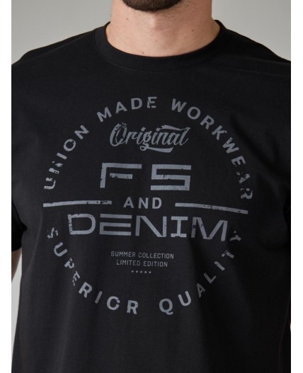 футболка мужская черный