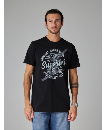 футболка мужская черный