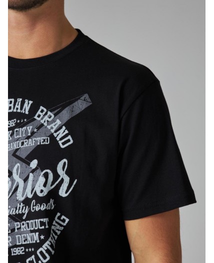 футболка мужская черный