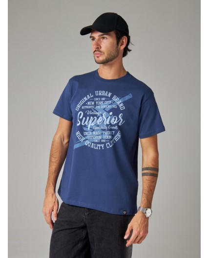 футболка мужская темно-синий