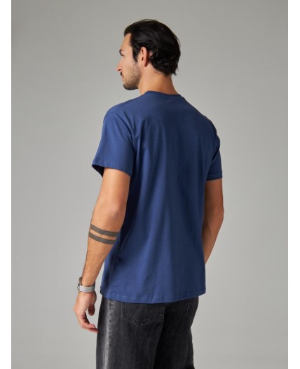 футболка мужская темно-синий