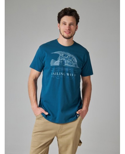 футболка мужская морской