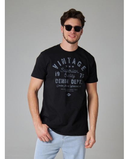 футболка мужская черный