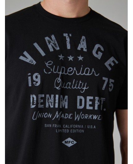 футболка мужская черный