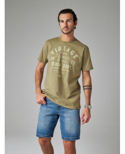 футболка мужская хаки