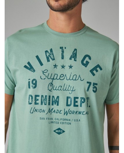 футболка мужская зеленый