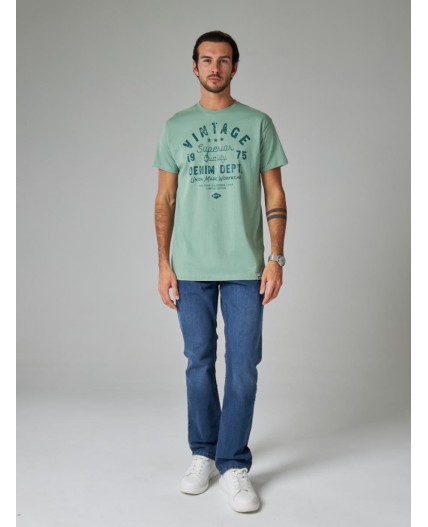 футболка мужская зеленый