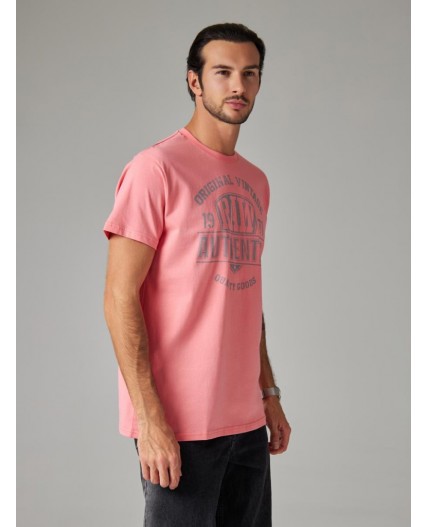 футболка мужская лососевый