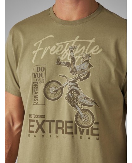 футболка мужская хаки