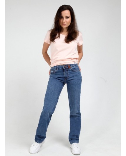 джинсы женские стирка средняя