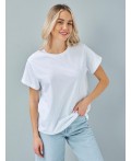 футболка женская белый