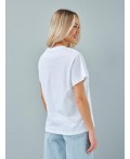 футболка женская белый