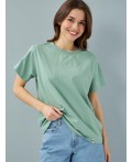 футболка женская зеленый