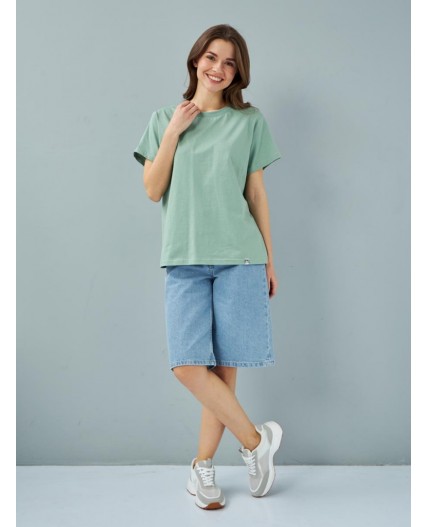 футболка женская зеленый