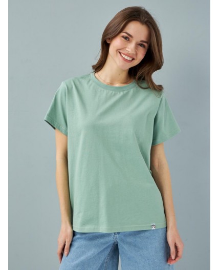 футболка женская зеленый