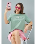 футболка женская зеленый