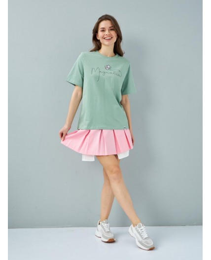 футболка женская зеленый