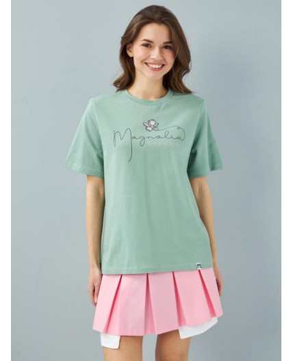 футболка женская зеленый