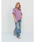 футболка женская фиолетовый