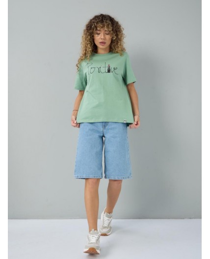 футболка женская зеленый