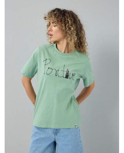 футболка женская зеленый