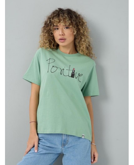 футболка женская зеленый