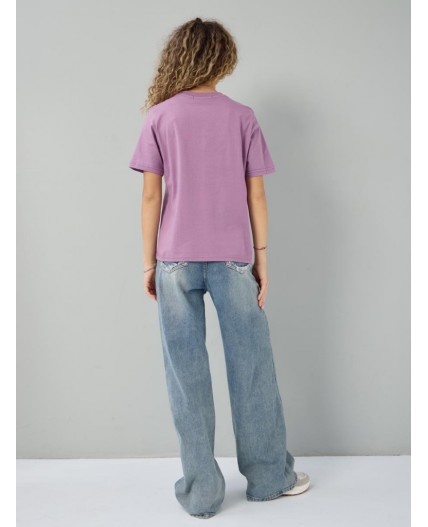 футболка женская фиолетовый