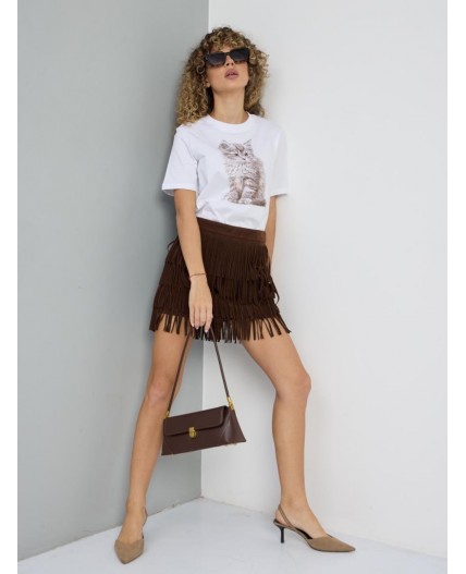 футболка женская белый