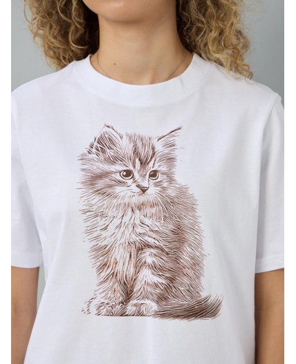 футболка женская белый