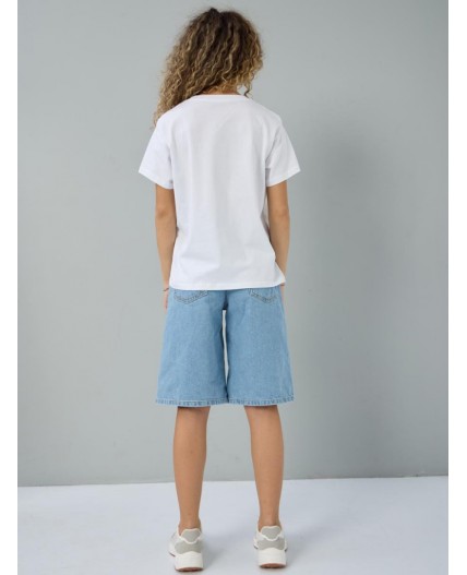 футболка женская белый