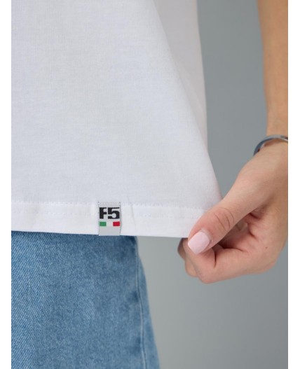 футболка женская белый