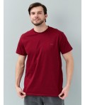 футболка мужская темно-бордовый