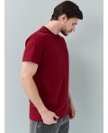 футболка мужская темно-бордовый