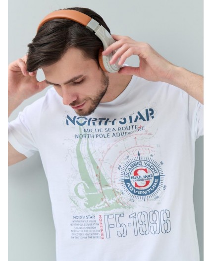 футболка мужская белый