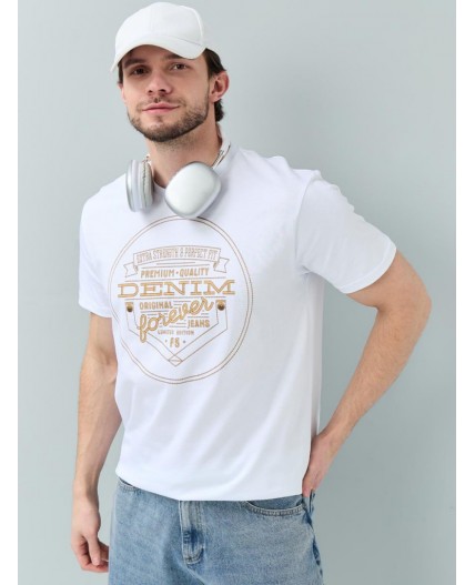 футболка мужская белый