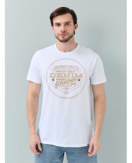 футболка мужская белый