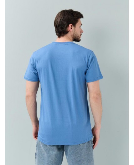 футболка мужская индиго