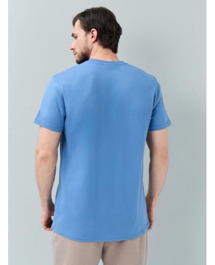 футболка мужская индиго