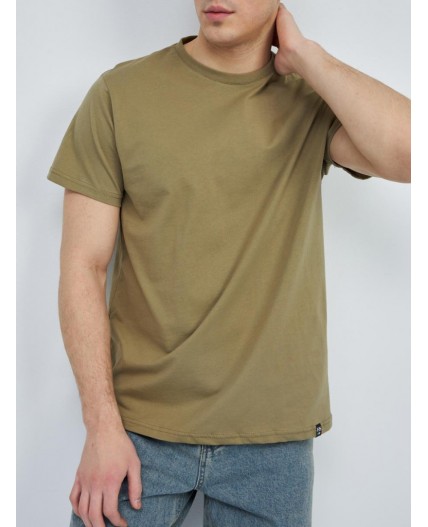 футболка мужская хаки