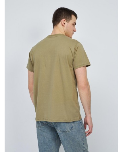 футболка мужская хаки