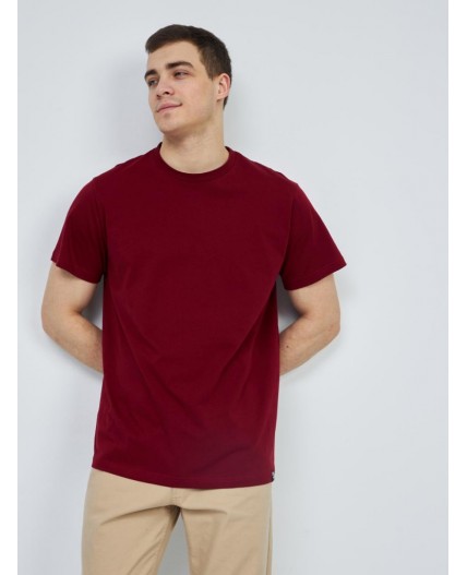 футболка мужская темно-бордовый
