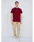 футболка мужская темно-бордовый
