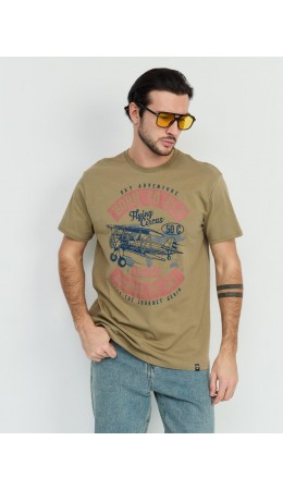 футболка мужская хаки