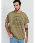 футболка мужская хаки