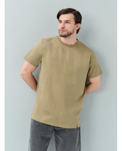 футболка мужская хаки