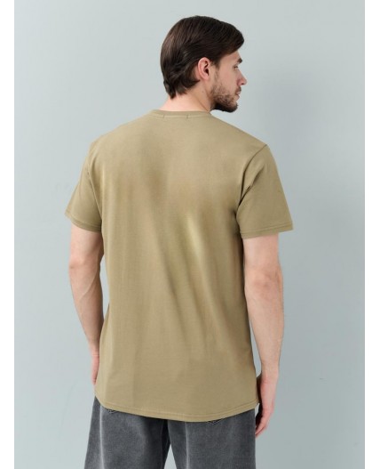 футболка мужская хаки