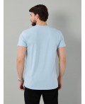 футболка мужская приглушенный голубой